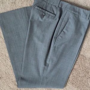 LOFT grey wide legged trousers